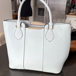 Chic Sky Blue Tote Bag
